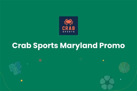crab sports maryland promo|Crab Sports Maryland Promo Code: Up To $250 in Bonus Bets .